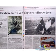 krantenartikel joke pauwen